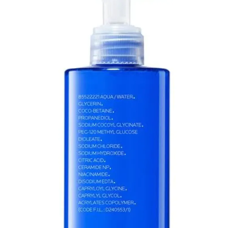 Tolériane Gel moussant double nettoyant La Roche-Posay - flacon-pompe de 400ml