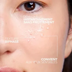 Tolériane respectissime démaquillant yeux waterproof La Roche-Posay - lot de 2 flacons de 125ml