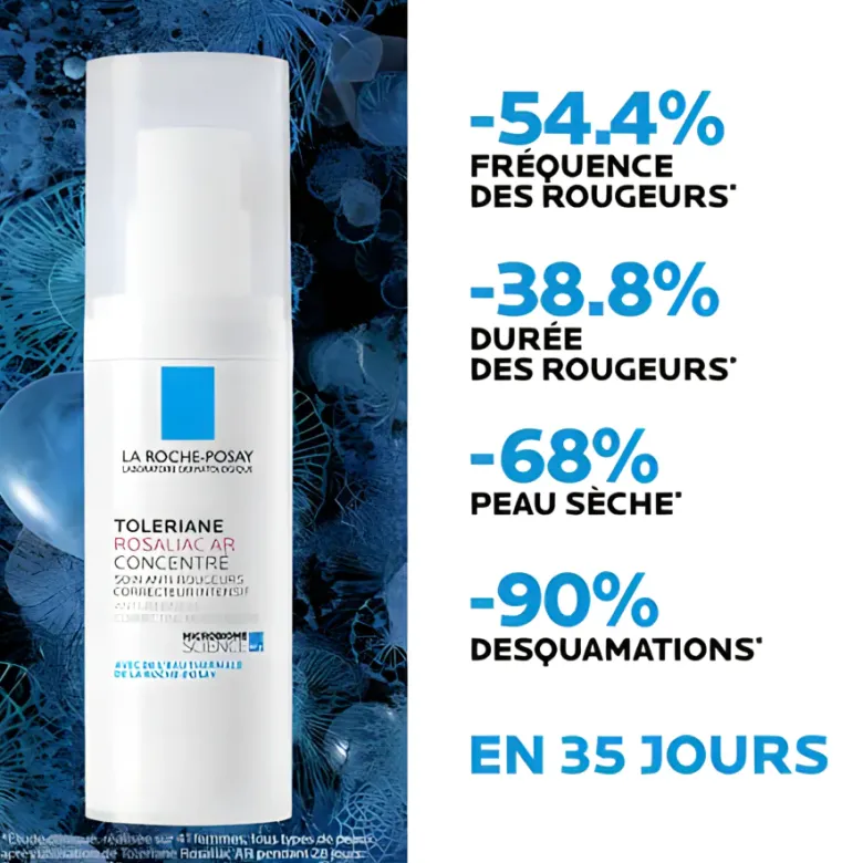 Tolériane Rosaliac AR concentré La Roche-Posay - tube de 40 ml