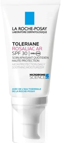 Tolériane Rosaliac AR SPF30 soin apaisant quotidien La Roche-Posay - tube de 50 ml