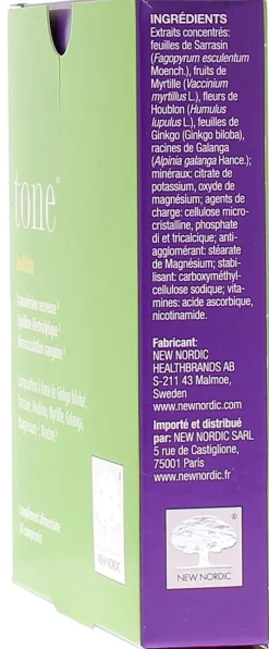 Tone Audition New Nordic - boîte de 60 comprimés