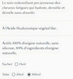 Tonucia Masque repulpant démêlant René Furterer