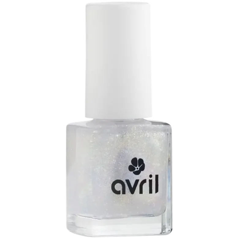 Top coat pailleté doré Avril - flacon de 7ml