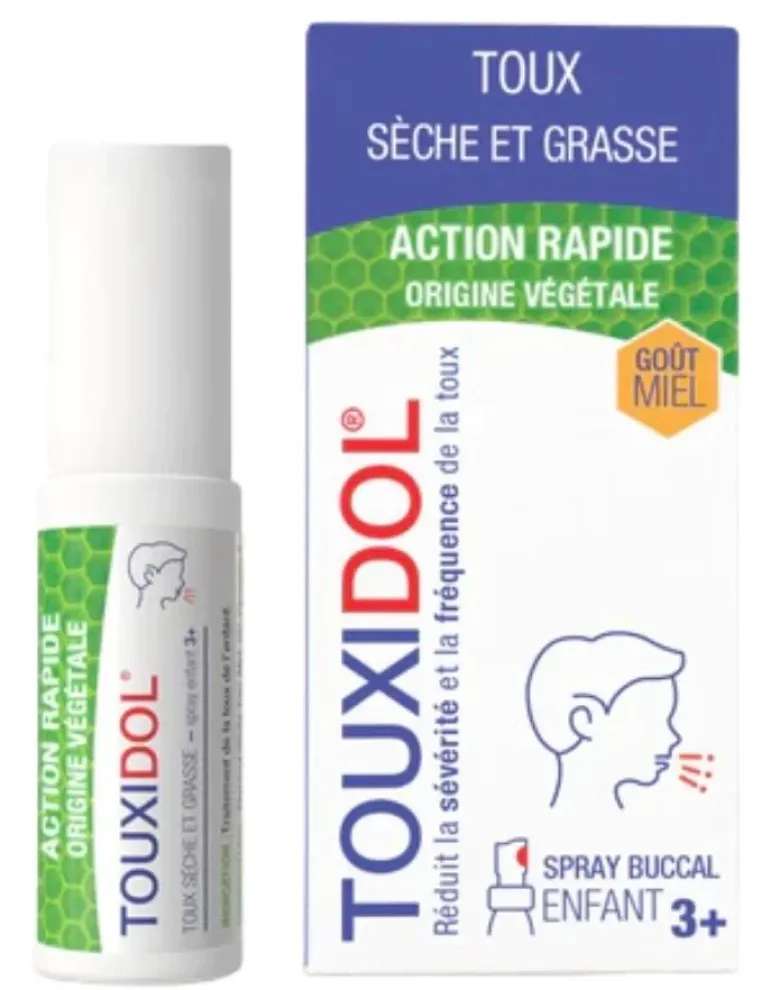 Touxidol spray toux sèche et grasse adultes PediAct