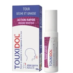 Touxidol spray toux sèche et grasse adultes PediAct