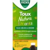 Toux natura enfants Vicks – sirop, flacon 140 ml