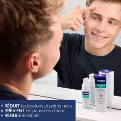 Traitement acné concentré sébo-régulateur Urgo - flacon-pompe de 30ml