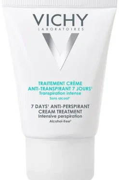 Traitement crème anti-transpirant 7 jours Vichy - tube de 30 ml
