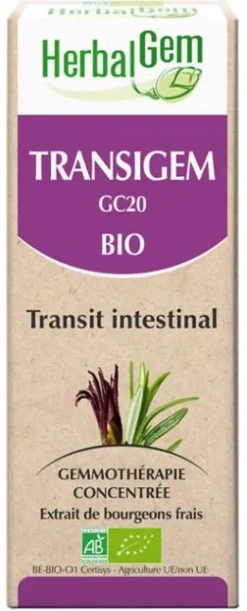 Transigem bio transit intestinal Herbalgem - flacon de 30 ml