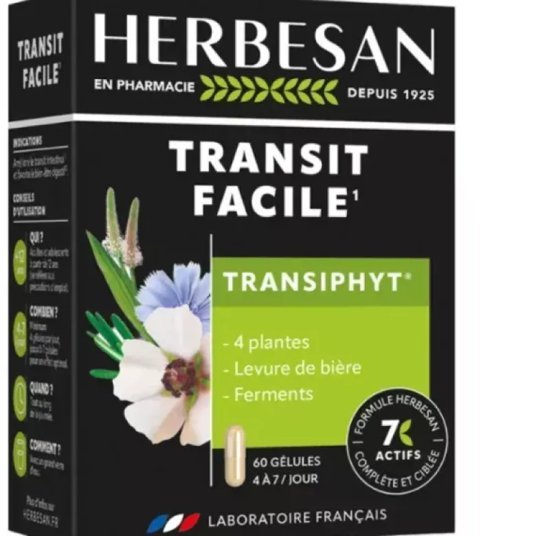 Transiphyt Herbesan - boîte de 60 gélules