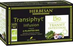 Transiphyt Infusion bio Herbesan - boîte de 20 sachets