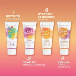 Travel Kit trousse cheveux bouclés Les Secrets de Loly - trousse de 4 produits