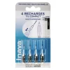 Trio Compact recharges brossettes interdentaires 0.6mm Inava - lot de 4 recharges