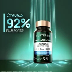 Triphasic Caps longueur René Furterer - boîte de 90 capsules offre spéciale