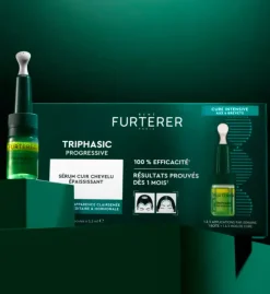 Triphasic Progressive traitement anti-chute René Furterer - boite de 8 flacons de 5,5ml