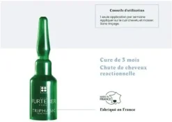 Triphasic Reactional Traitement 2en1 antichute et pousse René Furterer - boîte de 12 ampoules de 5ml