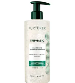 Triphasic shampooing anti-chute longévité René Furterer - flacon-pompe de 500ml