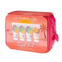 Trousse de voyage cheveux ondulés Les secrets de Loly - trousse de 4 produits