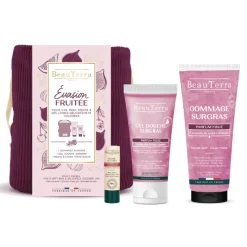 Trousse Evasion fruitée Beauterra - trousse de 3 produits