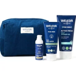 Trousse homme routine Weleda - coffret de 3 produits