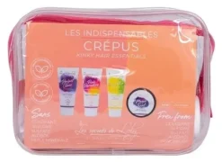 Trousse Les Indispensables cheveux crépus Les Secrets de Loly - trousse de 4 produits