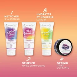 Trousse Les Indispensables cheveux crépus Les Secrets de Loly - trousse de 4 produits