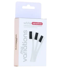 Têtes de brosse blanches gencives sensibles MyVariations - 3 têtes de brosse