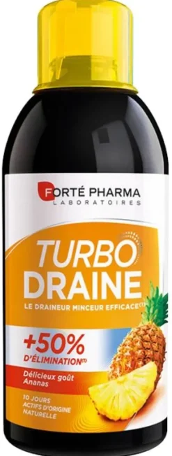 Turbodraine goût thé pêche Forté Pharma