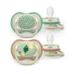 Ultra Air colors of nature Sucette 6-18 mois Avent - lot de 2 sucettes