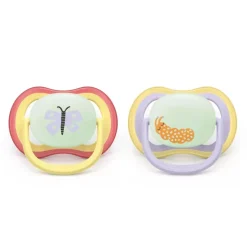 Ultra air nighttime sucettes 0-6mois Avent - lot de 2 sucettes