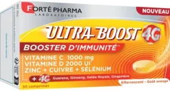 Ultra Boost 4G Booster d'immunité Forté Pharma - boîte de 30 comprimés effervescents