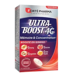 Ultra Boost 4G mémoire et concentration Forté Pharma - boite de 15 comprimés