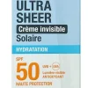 Ultra Sheer crème invisible solaire hydratation SPF50 Neutrogena - tube de 50ml