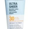 Ultra Sheer Lait corps invisible solaire SPF30 Neutrogena - tube de 200ml