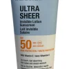 Ultra Sheer Lait corps invisible solaire SPF50 Neutrogena - tube de 200ml
