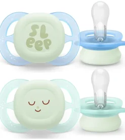Ultra start nighttime sucettes 0-2mois Avent - lot de 2 sucettes