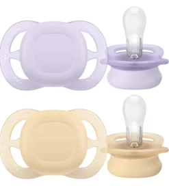Ultra Start sucettes symétriques silicones 0 à 2 mois Avent - lot de 2 sucettes