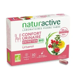 Urisanol Naturactive Confort urinaire Entretien Bio – 30 gélules