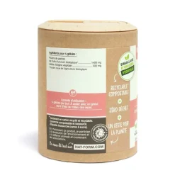 Urucum bio Ecoresponsable Nat&Form - boite de 200 gélules