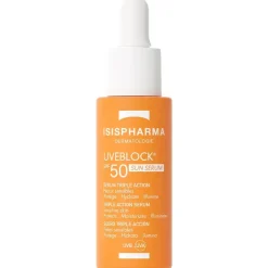 Uveblock SPF50 sérum triple action Isispharma - flacon-pipette de 28ml