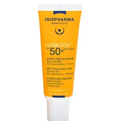 Uveblock SPF50+ ultra-fluide toucher sec Isispharma - tube de 40ml