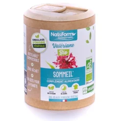 Valériane Bio Ecoresponsable Nat&Form - boite de 200 gélules
