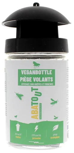 Veganbottle piège volants guêpes et mouches Abatout - un piège