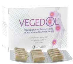 Vegedol Vegemedica - boîte de 60 gélules végétales
