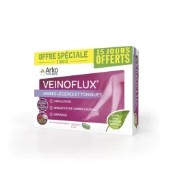Veinoflux Jambes légères et toniques Arkopharma