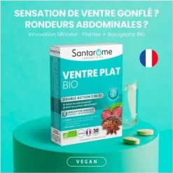 Ventre plat bio Santarome - boite de 30 comprimés