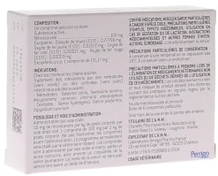 VermiScan chiens 100 mg Clément thékan - 6 comprimés pelliculés ronds