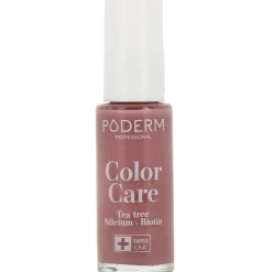 Vernis color care tea tree Poderm - flacon de 8ml