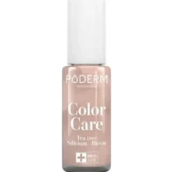Vernis color care tea tree Poderm - flacon de 8ml