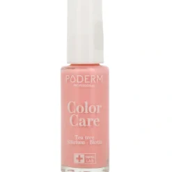 Vernis color care tea tree Poderm - flacon de 8ml
